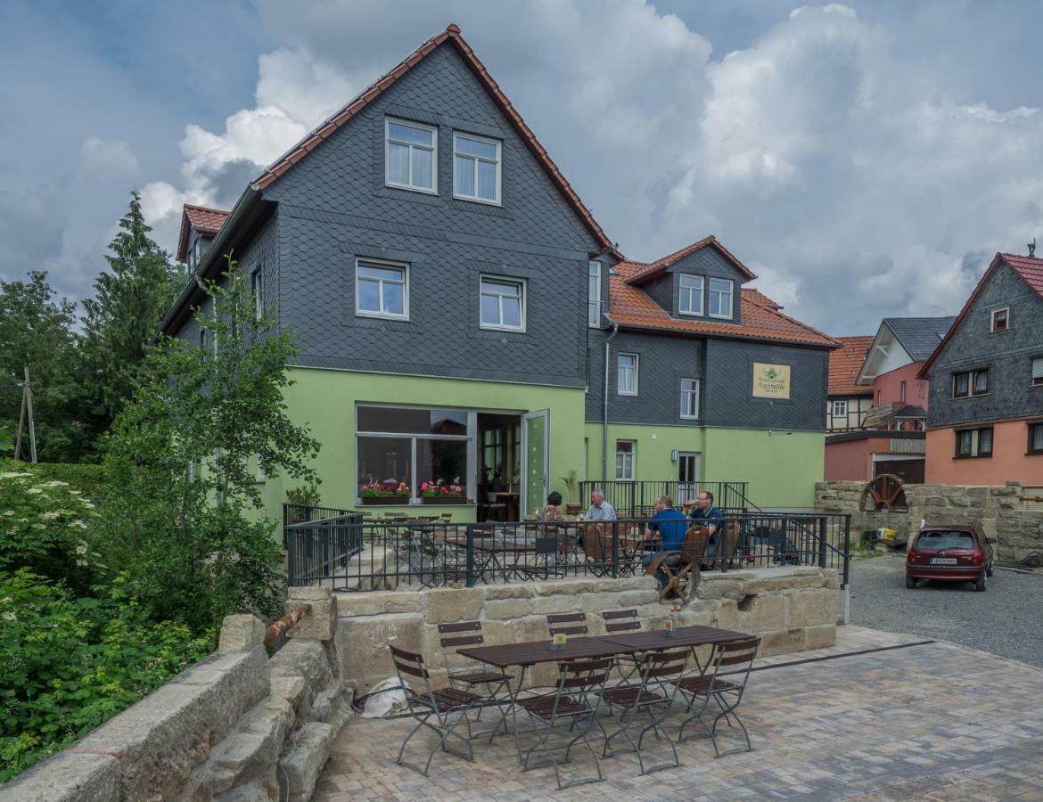 Brauereigasthof Marktmuhle Oberdorla Luaran gambar