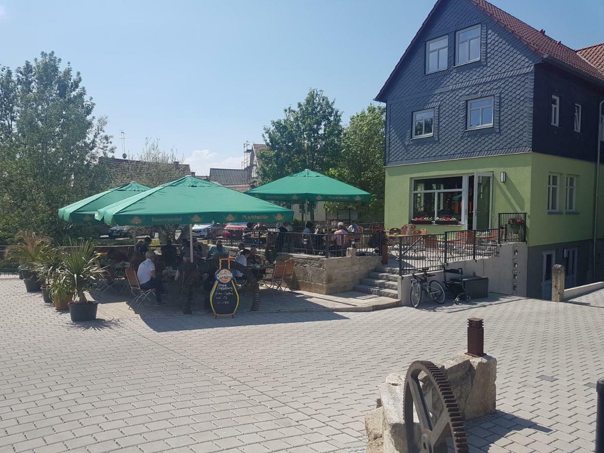 Brauereigasthof Marktmuhle Oberdorla Luaran gambar